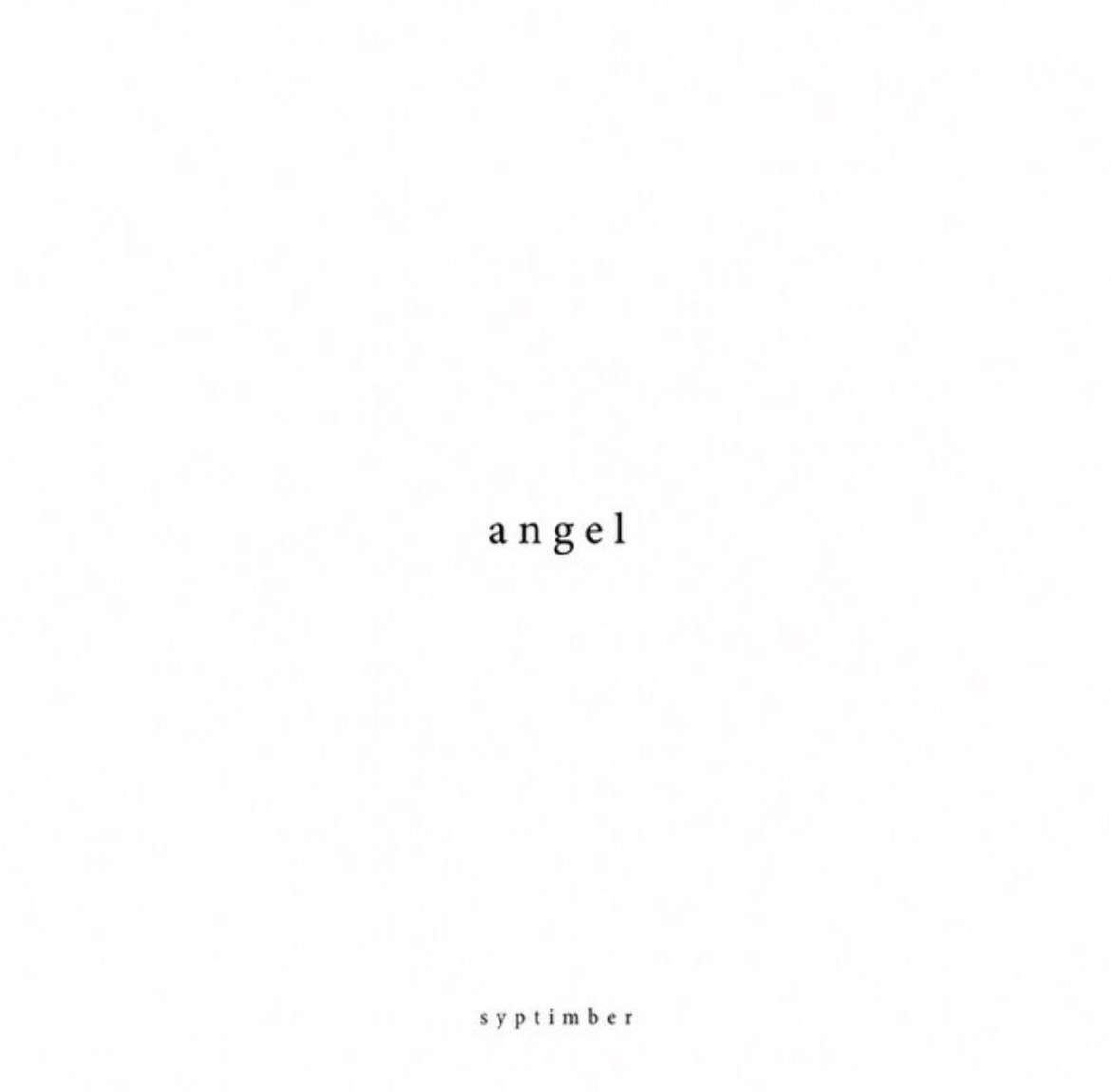Syptimber — Angel single artwork